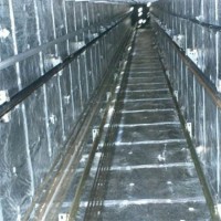 电梯隔音毡厂家供应，电梯井针刺毡,DLK针刺毡施工