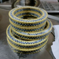 厂家直销芳纶纤维盘根热磨机泵阀专用耐磨耐压芳纶盘根混编盘根环